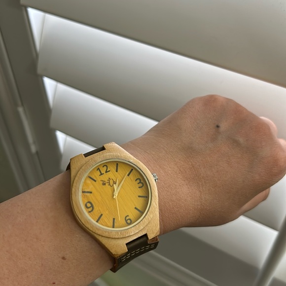 🖤Hawaii KOA WOOD watch NWOT main image 4